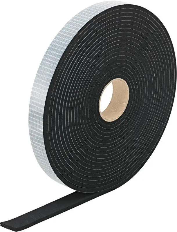 FORTIS Zellkautschukstreifen EPDM, 50x3mm, 10m einseitig selbstklebend Highlight