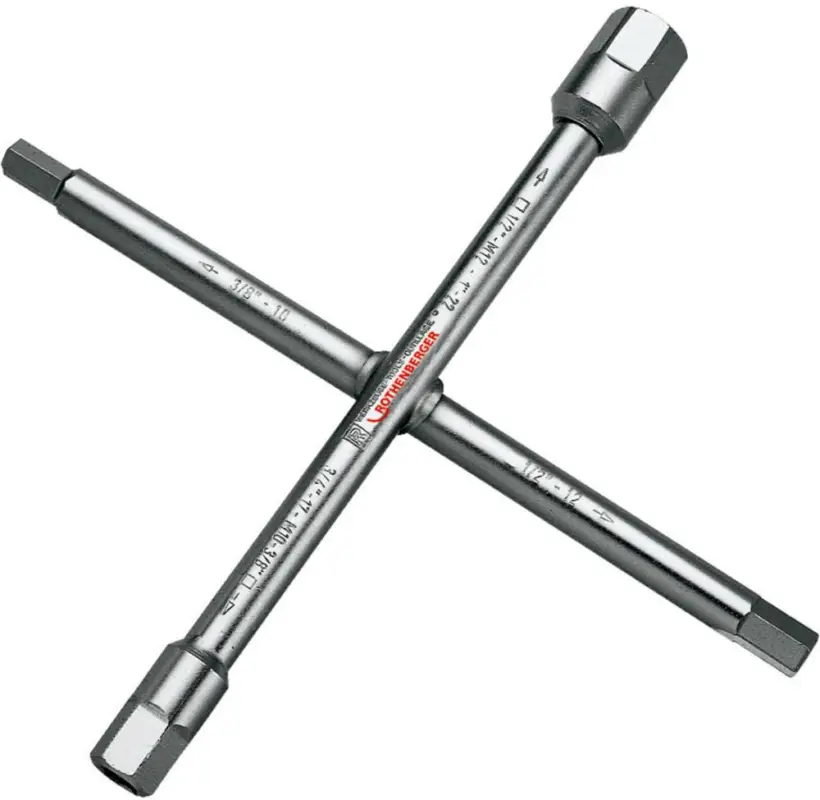Meistverkauft ROTHENBERGER Sanitär-Kreuzschlüssel 220 x 220mm