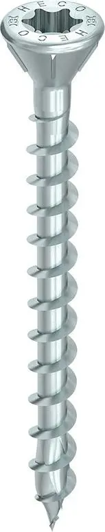 Neu Im Sortiment HECO HTP TCS Seko 60° 5,0 x 80 VVG Fräsr. Zn blau HD30