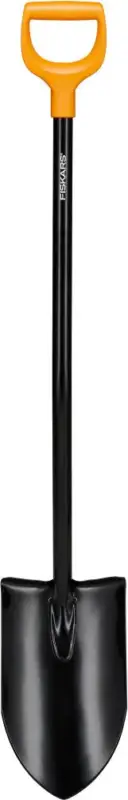 Letzte Chance FISKARS Spaten XL Blatt spitz langer Stiel Solid+
