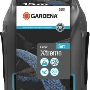 GARDENA Textilschlauch Set Liano Xtreme 1/2" 15m Tasche Rabatt