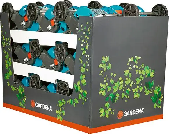 Aktuell GARDENA Schlauchwagen CleverRoll S Set Display
