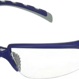 3M Brille Solus, blau/grau, beschlagfrei,kratzfest, klare Scheibe Sale