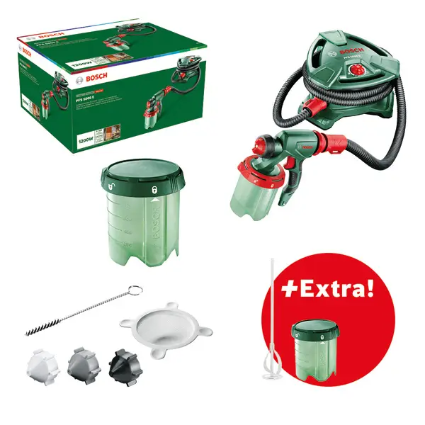 BOSCH PFS 5000 E + Rührstab + Farbbehälter Online Kaufen