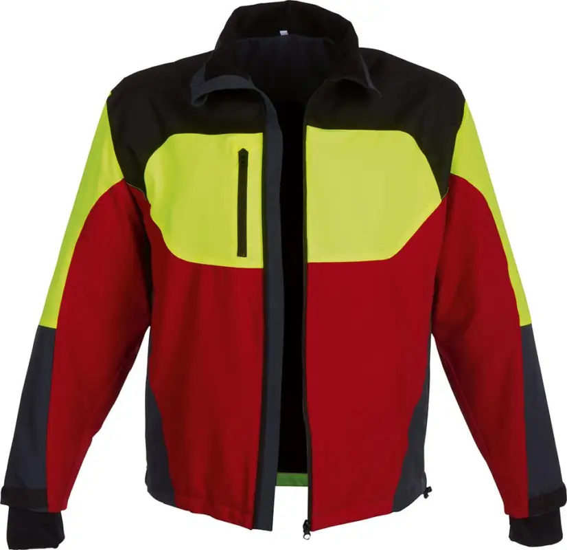 Preisknaller WATEX Stretchjacke Forest Jack Red,Gr.2XL,rot/anthr/gelb