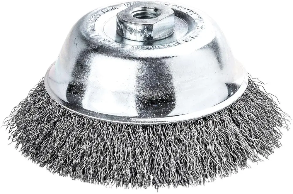 Saisonangebot LESSMANN Topfbürste Stahldraht gewellt 80x0,35mm