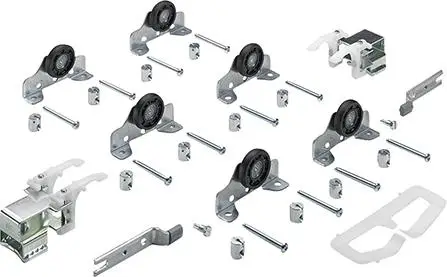 Angebot HETTICH Schiebetürbeschläge-Set,45077
