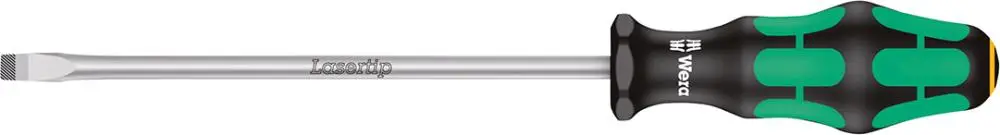 WERA Schraubendreher rund Schlitz 8x1,6x175mm Schneller Versand