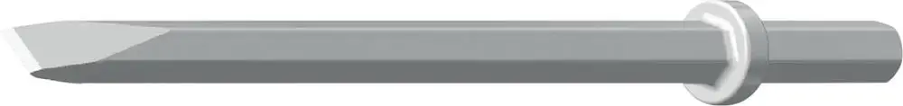 Flachmeissel 450 mm EE sechskant 22 x 82 mm Neue Ware