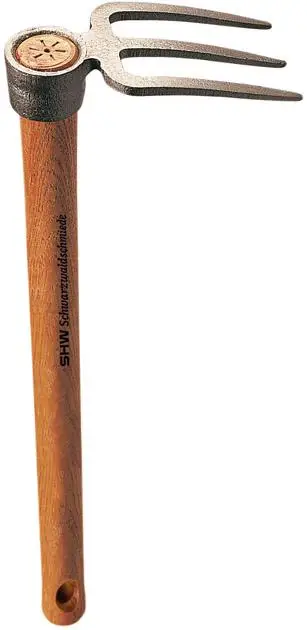 Schneller Versand SHW Rex-Häckchen m. 3 Zinken mit Stiel 40 cm lang