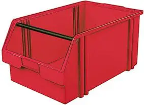 LA-KA-PE Sichtlagerkasten LK 1A rot 500/450x300x230 mm Rabatt