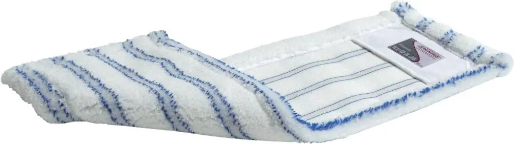 Premium-Mikrofasermopp 40cm, weiß-blau Mega-Angebot