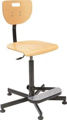 Markenprodukt Stuhl Werek m. Fußstütze