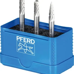 Jetzt Kaufen PFERD Frässtift-Satz HSS 6 mm 3-teilig, A-C-K Ø 6mm, Zahnung Z3