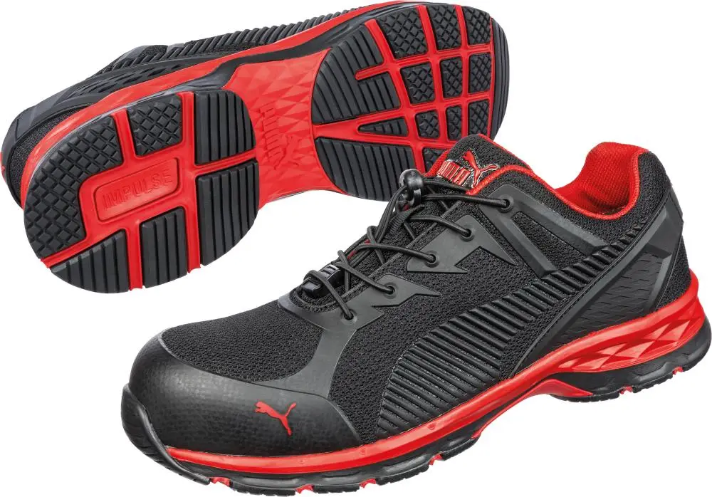 PUMA Halbschuh 643890 S1P ESD schwarz/rot Gr.47 Günstig