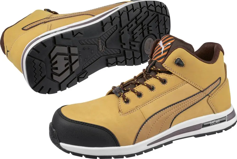 Billig PUMA Schnürstiefel 633180, S3,SRC,HRO,Gr.42