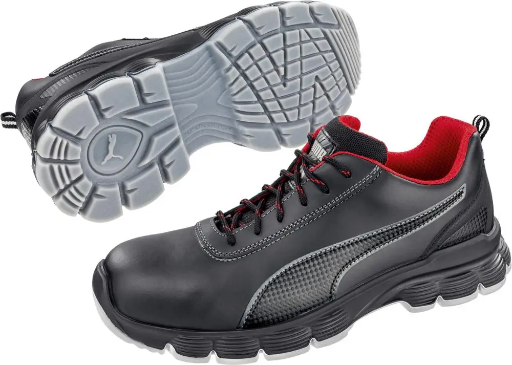 Kracherpreis PUMA Halbschuh CONDOR BLACK LOW, S3,Gr.45