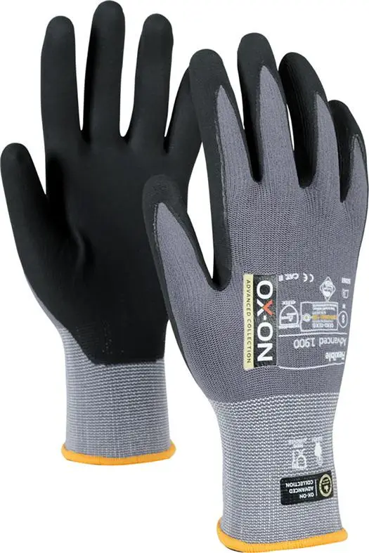 OX-ON Handschuh Flexible Advanced 1900 Gr.9 Geprüft