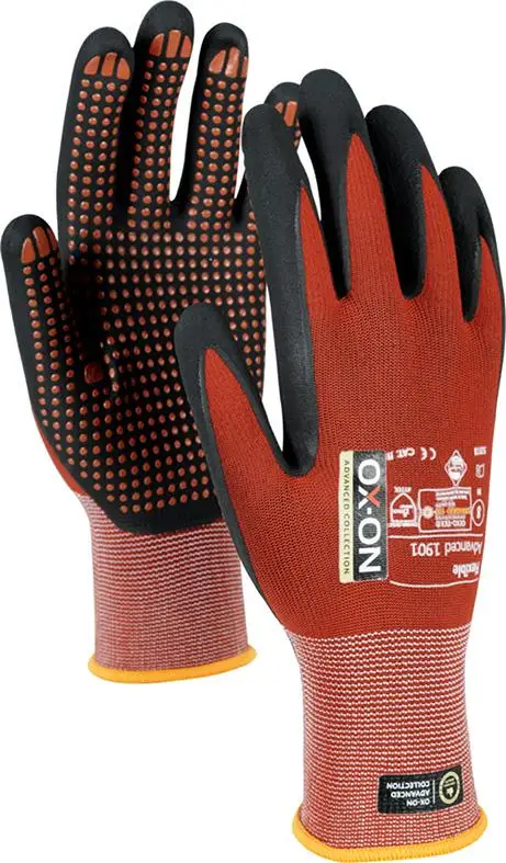 Angebot OX-ON Handschuh Flexible Advanced 1901 Gr.12