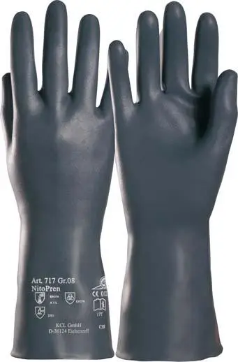 HONEYWELL Chem.Handschuh Nitopren 717, Gr. 9 Expressversand
