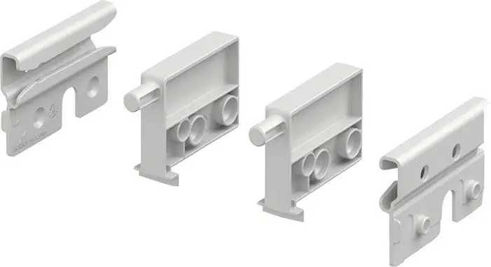 HETTICH Tablarb.arret., 9257725, ls/rs, weiß Neue Kollektion