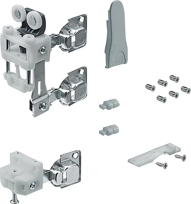 Preiswert HETTICH Laufteilset,9278580,25kg,rechts,grau