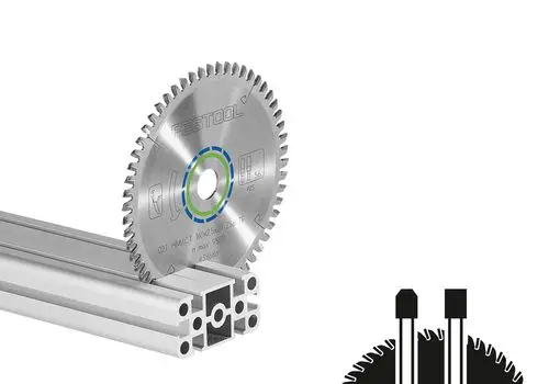 FESTOOL Kreissägeblatt ALUMINIUM/PLASTICS HW 225x2,6x30 TF68 Geprüft