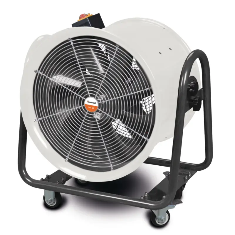 Zertifiziert Unicraft Mobiler Ventilator MV 60