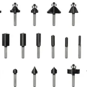 BOSCH PRO Fräsersatz gemischt, Schaft 1/4", 30-tlg Direktkauf