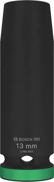 Schnäppchen BOSCH PRO Impact Steckschlüsselsatz, 1/2", 13 mm, tief