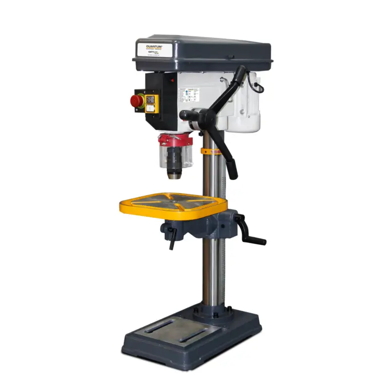 Optimum Tischbohrmaschine mit Keilriemenantrieb quantum DQ 20 Zertifiziert