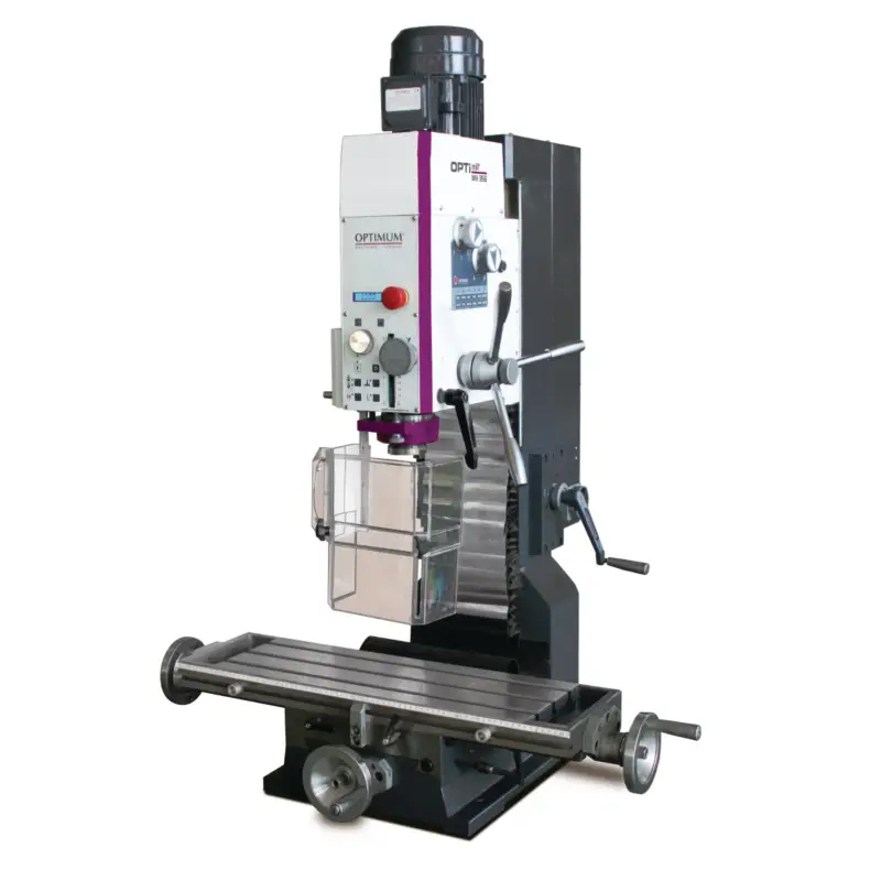 Geprüft Optimum Bohr-Fräsmaschine OPTImill MH 35G