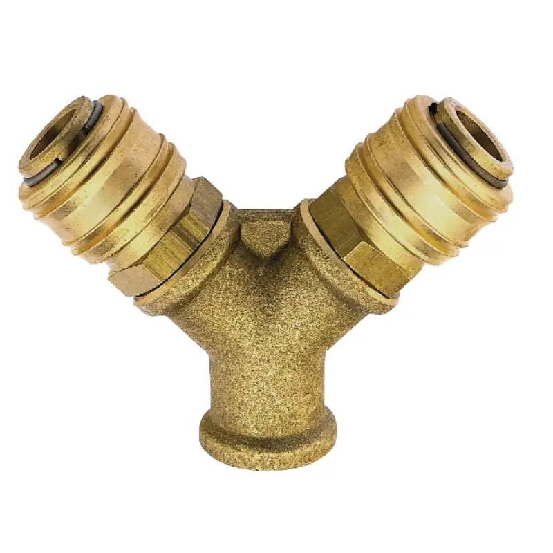 Aircraft Verteiler 2 x 1/2" mit Kupplung Schnäppchen