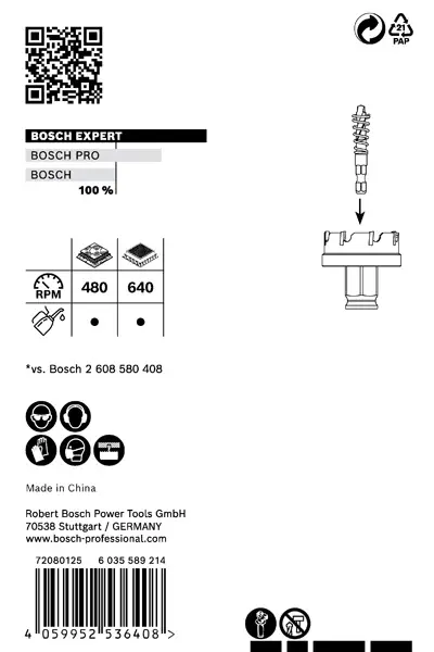 Billig BOSCH EXPERT Sheet Metal Lochsäge 25x5 mm