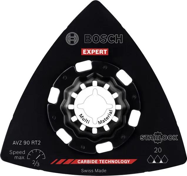 Bestseller BOSCH EXPERT AVZ 90 RT2 Schleifplatte, 90 mm