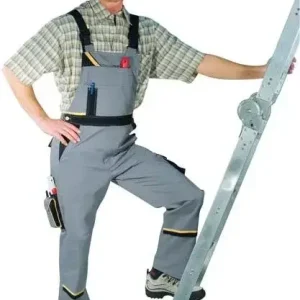 Arbeits-Latzhose, grau, Gr.46 Bestseller