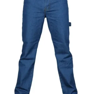 Arbeitsjeans aus strapazierfähigem Denim, Farbe blau, Gr. 53 Schnäppchen