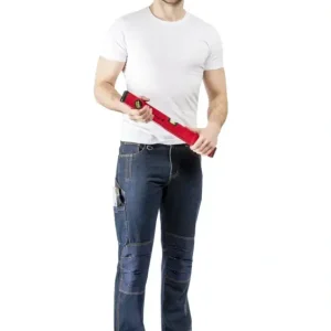 Arbeitsjeans mit Kniebesatz, Farbe blau, Gr.30 Neuheit