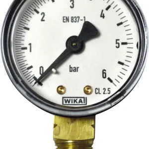 Arbeitsmanometer, 0-6/3 bar Abverkauf