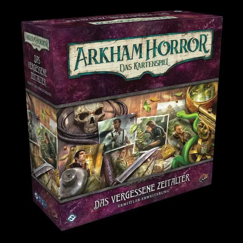 Neue Ware Arkham Horror Das Kartenspiel - Das vergessene Zeitalter (Ermittler-Erweiterung)
