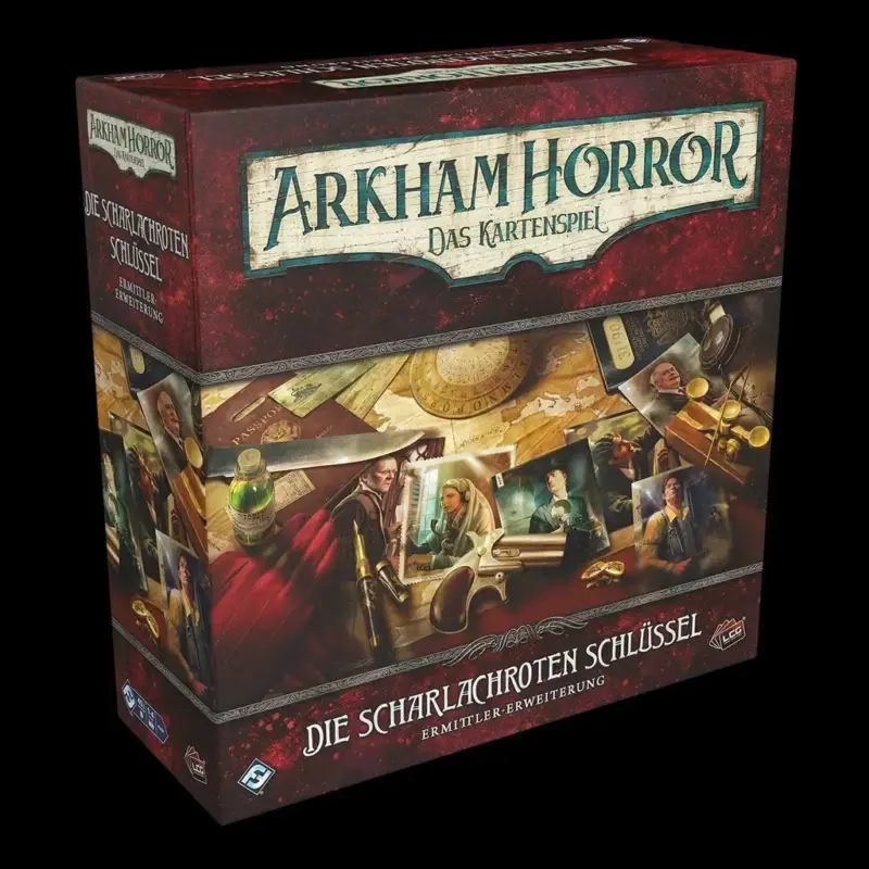 Arkham Horror Das Kartenspiel - Die scharlachroten Schlüssel (Ermittler-Erweiterung) Kracherpreis