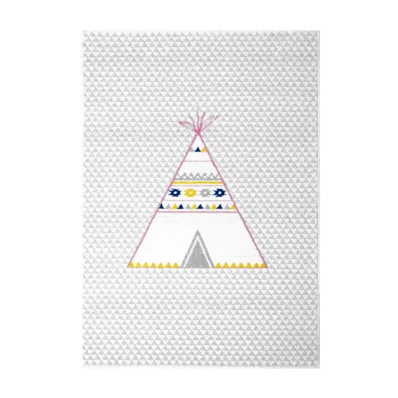 Art for Kids Kinderteppich Tipi, Größe: 100 x 150 cm Versand Am Gleichen Tag