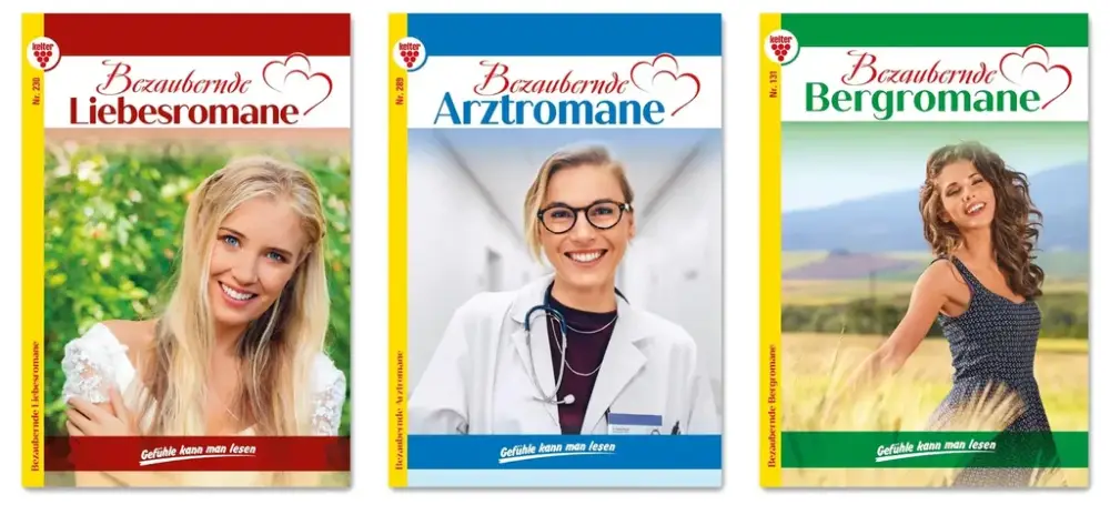 Arztromane, 6 Stück Top-Seller