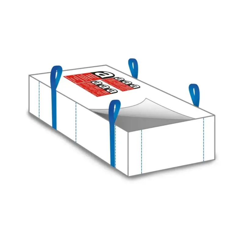 Asbest Platten Big Bag, 320x125x30cm, 1500kg Tragkraft, Asbestentsorgung Ausverkauf