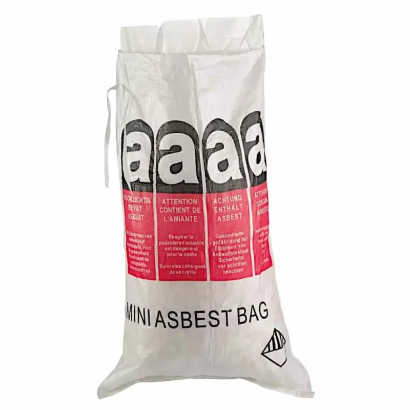 Rabatt Asbestsack Mini 70x110cm, Abfallsack für Asbestentsorgung