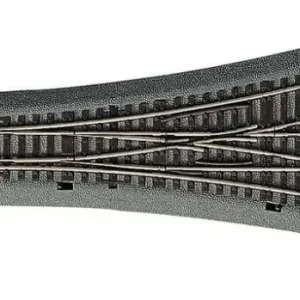 Sofort Bestellen Asymmetrische Dreiwegweiche DWW15 für Handbetrieb, mit Bettung