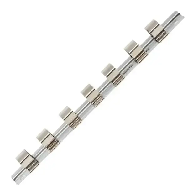 Sichere Zahlung Aufsteckschiene, 200mm, mit 7 Clips, Werkzeugschiene