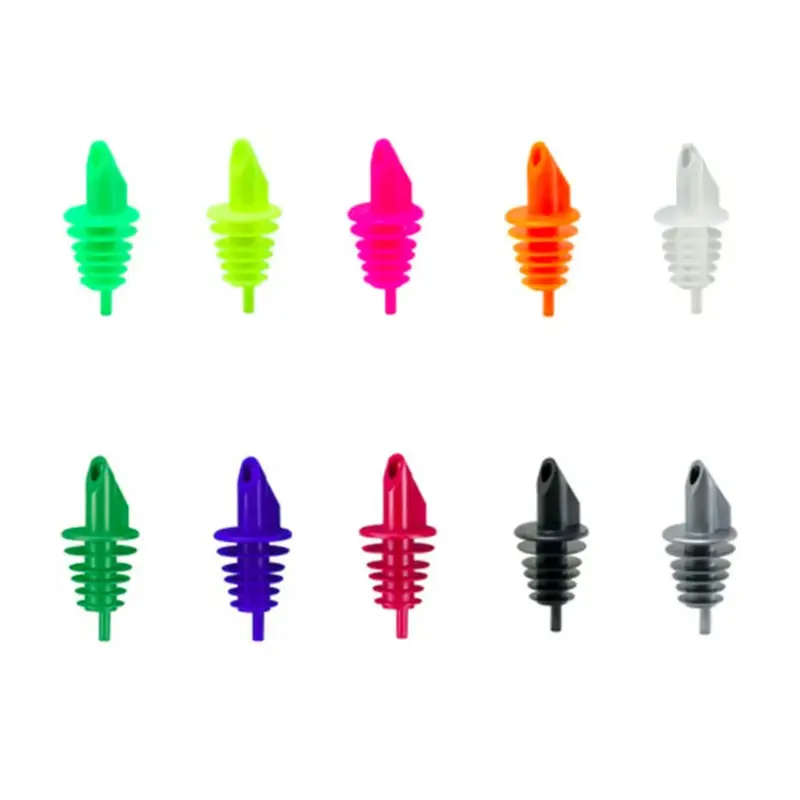 Ausverkauf Ausgießer, Flaschenausgießer, Schnaps Dosierer für Flaschen Billy Neon Gelb - für fast alle Flaschengrößen von 0,5 - 1,5 L, 1 Stück