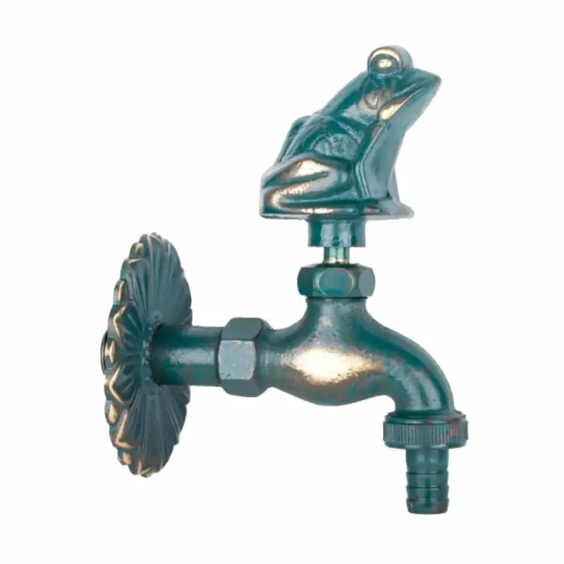 Auslaufventil Garten, Nostalgie Frosch, Wasserhahn 1/2 Zoll Mega-Angebot