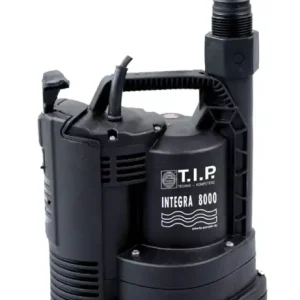 Drainage-Tauchpumpe Integra 8000, flachabsaugend bis 2 mm, bis 8.000 l/h Fördermenge Preisknaller